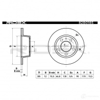 Тормозной диск RIDEX 4CSS EGY 82b0185 1437711380 - Изображение 3