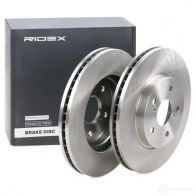 Тормозной диск RIDEX 1437707198 82b0565 Y4F XW - Изображение 2
