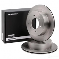 Тормозной диск RIDEX 82b1243 1437711753 41 4J4 - Изображение 2