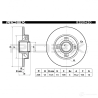 Тормозной диск RIDEX 1437711338 J VMT25 82b0420 - Изображение 3
