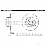 Тормозной диск RIDEX W4T 4B 1437709687 82b0697 - Изображение 3