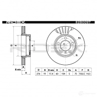 Тормозной диск RIDEX 1437708693 45 Z8R4 82b0097 - Изображение 4