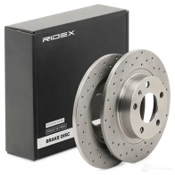 Тормозной диск RIDEX 1437708409 V1P MB00 82b2834 - Изображение 2