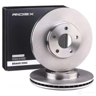 Тормозной диск RIDEX 82b0259 1437711023 GR7 2Z - Изображение 2