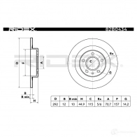 Тормозной диск RIDEX 1437709708 R95 MIX 82b0434 - Изображение 6