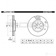 Тормозной диск RIDEX 4 PQTDN 82b0783 1437707682 - Изображение 4