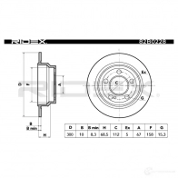 Тормозной диск RIDEX 82b0228 1437710372 O2ZUJ E6 - Изображение 6