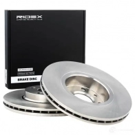 Тормозной диск RIDEX 1437709111 DS IWU 82b0808 - Изображение 2