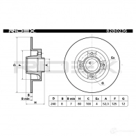 Тормозной диск RIDEX 82b0236 WP V08 1437709405 - Изображение 3
