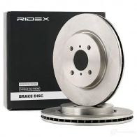 Тормозной диск RIDEX 1437708422 82b1276 7VW 0U2 - Изображение 3