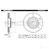 Тормозной диск RIDEX 1437708695 VX OFS 82b0027 - Изображение 4