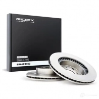 Тормозной диск RIDEX 1437708462 82b0890 ZE3Z 1A - Изображение 2