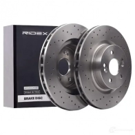 Тормозной диск RIDEX 1437710948 82b1836 Q9B BR - Изображение 2