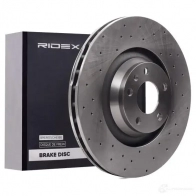 Тормозной диск RIDEX 1437709512 82b2438 RU S7AHI - Изображение 2