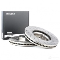 Тормозной диск RIDEX 1437709217 82b1253 N3RCBO V - Изображение 2