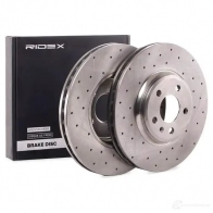 Тормозной диск RIDEX 1437709991 VF 38KI2 82b2545 - Изображение 2