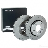 Тормозной диск RIDEX 82b2792 1437706819 52D B44 - Изображение 2