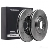 Тормозной диск RIDEX 82b2234 GR W8OF 1437710975 - Изображение 2