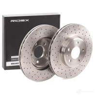 Тормозной диск RIDEX 82b2451 1437711212 A5 HPZVQ - Изображение 2