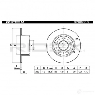 Тормозной диск RIDEX X2 4C3YK 1437715390 82b0600 - Изображение 3