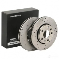 Тормозной диск RIDEX 1437706816 82b2623 Q WB5KF7 - Изображение 2