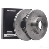 Тормозной диск RIDEX 82b2641 1437709503 7 HCV2 - Изображение 2