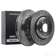 Тормозной диск RIDEX 1437710977 OPN 7P 82b2484 - Изображение 2
