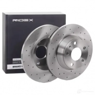 Тормозной диск RIDEX 6 6XWGEY 82b2801 1437710013 - Изображение 2