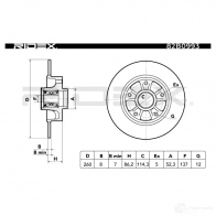 Тормозной диск RIDEX 1437709932 MKPL M 82b0993 - Изображение 5