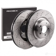 Тормозной диск RIDEX TBGXF L 1437709665 82b1724 - Изображение 2