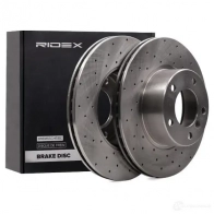 Тормозной диск RIDEX 82b2280 9QVM AN 1437711048 - Изображение 2