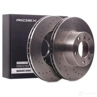 Тормозной диск RIDEX 82b2645 1437711204 D9 B5W - Изображение 2