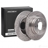 Тормозной диск RIDEX 1437709118 W1 451JF 82b2284 - Изображение 2