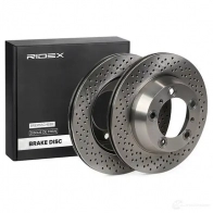 Тормозной диск RIDEX 1437710599 TKSBET J 82b0873 - Изображение 2