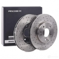 Тормозной диск RIDEX 82b1950 1437707769 P1 R6273 - Изображение 2