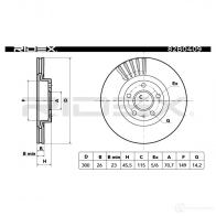 Тормозной диск RIDEX 1437706706 C2F 6S 82b0409 - Изображение 4
