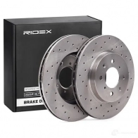 Тормозной диск RIDEX Q IEUT 82b2242 1437710022 - Изображение 2