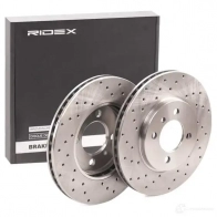 Тормозной диск RIDEX 82b2512 AW XCUJ 1437709364 - Изображение 2