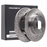 Тормозной диск RIDEX 1437707067 82b1796 XX TM0 - Изображение 3
