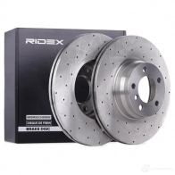 Тормозной диск RIDEX 1I3Q B 82b2831 1437709759 - Изображение 2