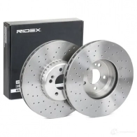 Тормозной диск RIDEX O UQBGM 1438350017 82b2578 - Изображение 2