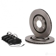 Тормозные диски и колодки, комплект RIDEX 3405b0367 1437674455 RU 47XL - Изображение 3