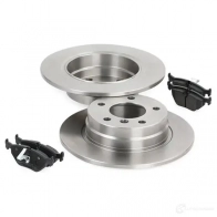Тормозные диски и колодки, комплект RIDEX AU9 M1A 1437677163 3405b0395 - Изображение 2