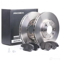 Тормозные диски и колодки, комплект RIDEX E BZO28 1437675236 3405b0045 - Изображение 2