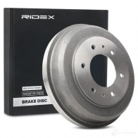Тормозной барабан RIDEX 123b0105 EFVA L7 1437707385 - Изображение 2