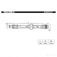 Тормозной шланг RIDEX 83b0247 1438015918 XMI 85P - Изображение 5