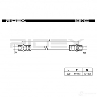 Тормозной шланг RIDEX 1438372199 83b0133 SD ZGBJ - Изображение 6