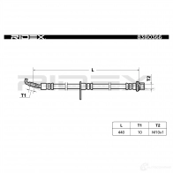 Тормозной шланг RIDEX 83b0366 NBNQC 91 1438016161 - Изображение 2