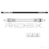Тормозной шланг RIDEX FJ4 OW 83b0322 1438016640 - Изображение 6