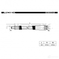 Тормозной шланг RIDEX 83b0048 H VKVFBT 1438016942 - Изображение 2